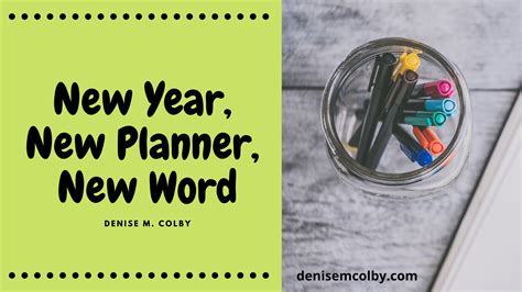 New Year, New Planner! .